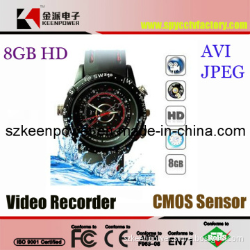 8GB HD Waterproof Watch Style Digital Video Recorder